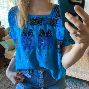 Central American Huipil Blouse
